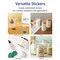 Avery Printable Sticker Paper, 8.5" x 11", Glossy Clear, Permanent Adhesive, Laser/Inkjet Compatible, 7 Full-Size Label Sheets (4397)